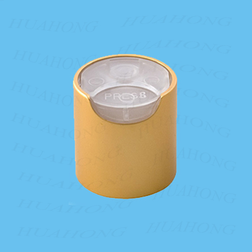 disc cap: golden screw cap