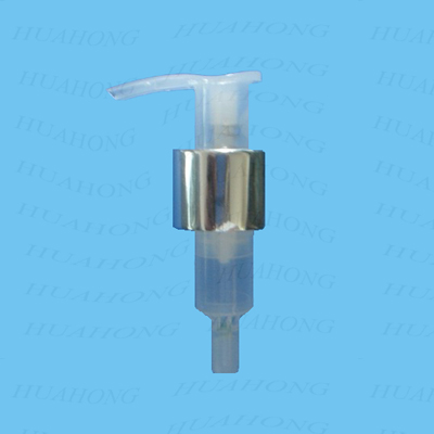 lotion pump: external spring left&right pump with clip