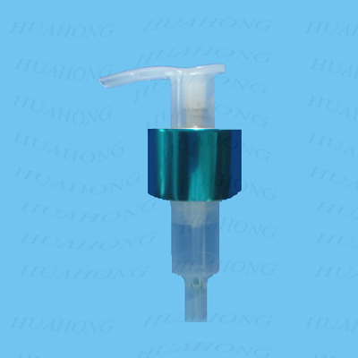 lotion pump: metal external spring lotion diepenser